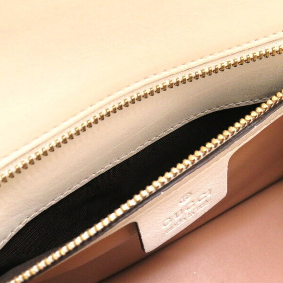 Gucci Sylvis Crocodile Shoulder Bag White - Picture 7 of 8